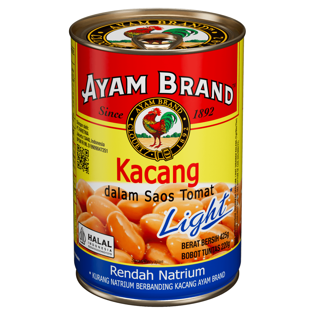 Baked Beans Tomato Sauce Light 24x425g