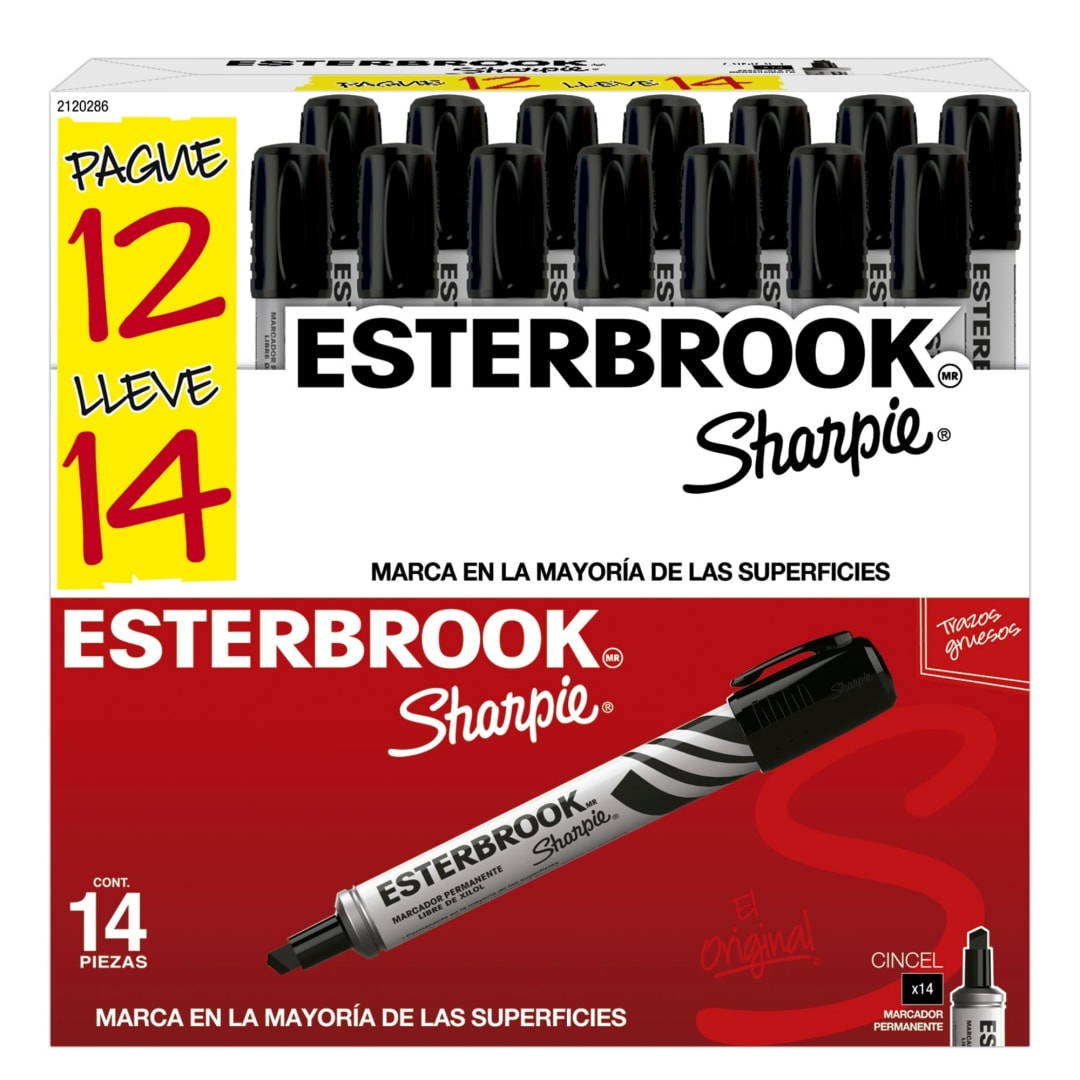 SHARPIE ESTERBROOK 14X12 CT BLACK