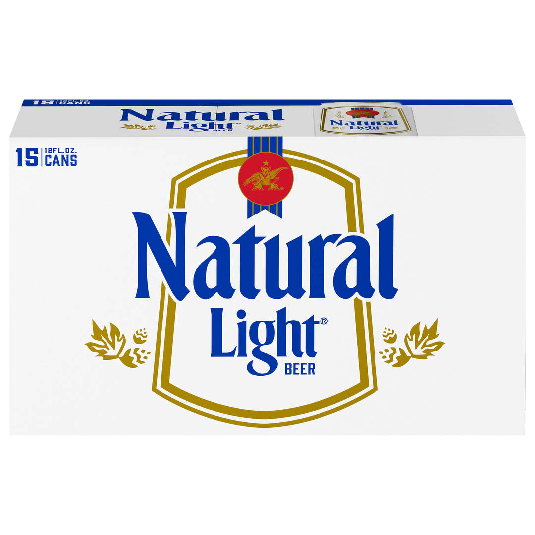 Natural Light Beer 15 - 12 fl oz Cans