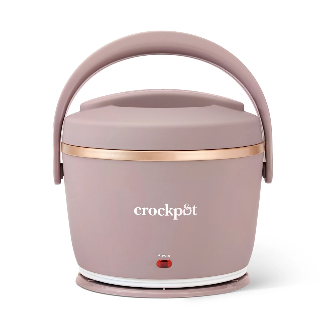 Crockpot® Electric Lunch Box, Portable Food Warmer for On-the-Go, 20-Ounce (591 mL), Blush Pink
