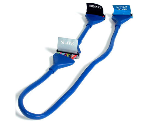 36 in Blue Round ATA 100/133 IDE Cable