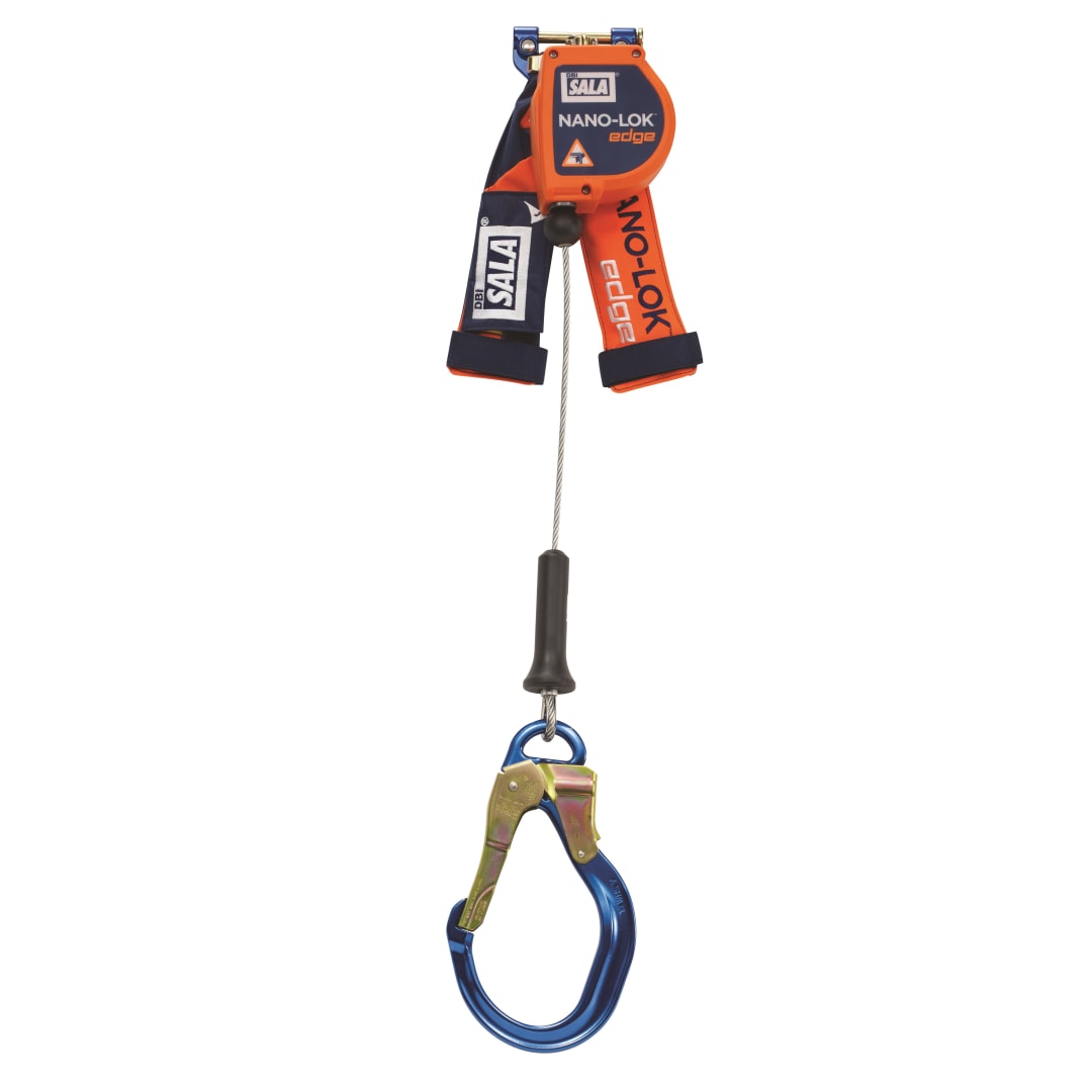 3M™ DBI-SALA® Nano-Lok™ Kenar Geri Sarımlı Yaşam Hattı, Tek Kol, Kablo, 2,5 m, 3500243