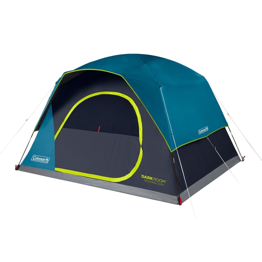 Coleman® Skydome™ Dark Room 6P Camping Tent, Blue