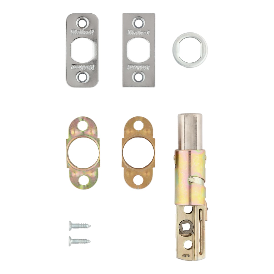 6-Way Adjustable Deadbolt Latch for Polished Chrome or Satin Chrome Finish