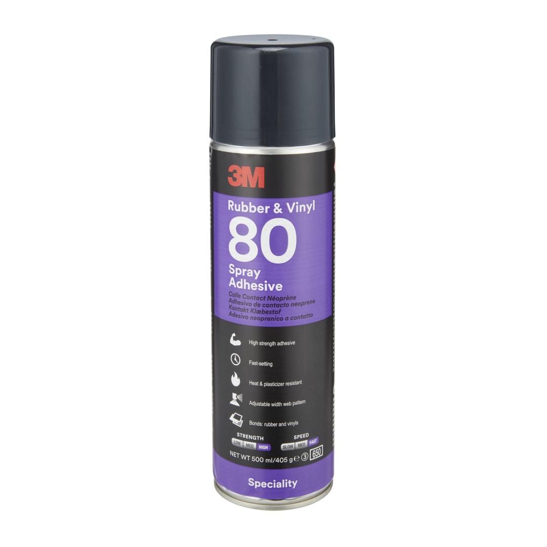 80 Spray Adhesive 500 ml 12/CV