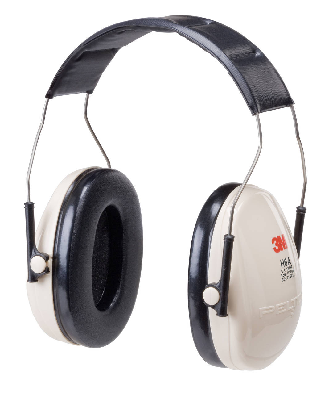 Abafador 3M™ Peltor™ H6A, Haste acima da cabeça