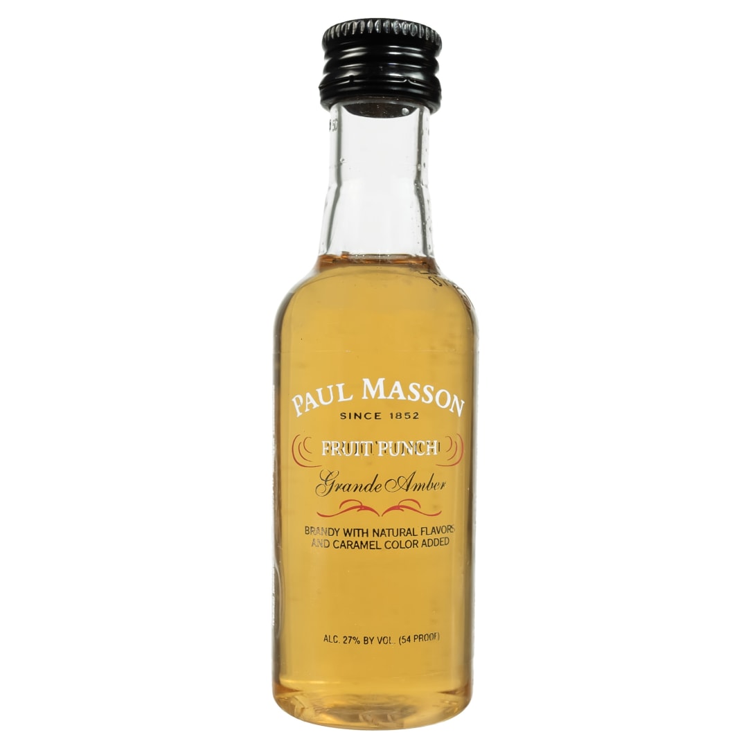 Paul Masson Grande Amber Fruit Punch Brandy 50ml 54 Proof