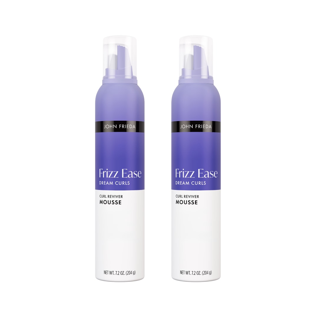 John Frieda Frizz Ease Dream Curls Curl Reviver Mousse, 7.2 fl oz, 2 Pack
