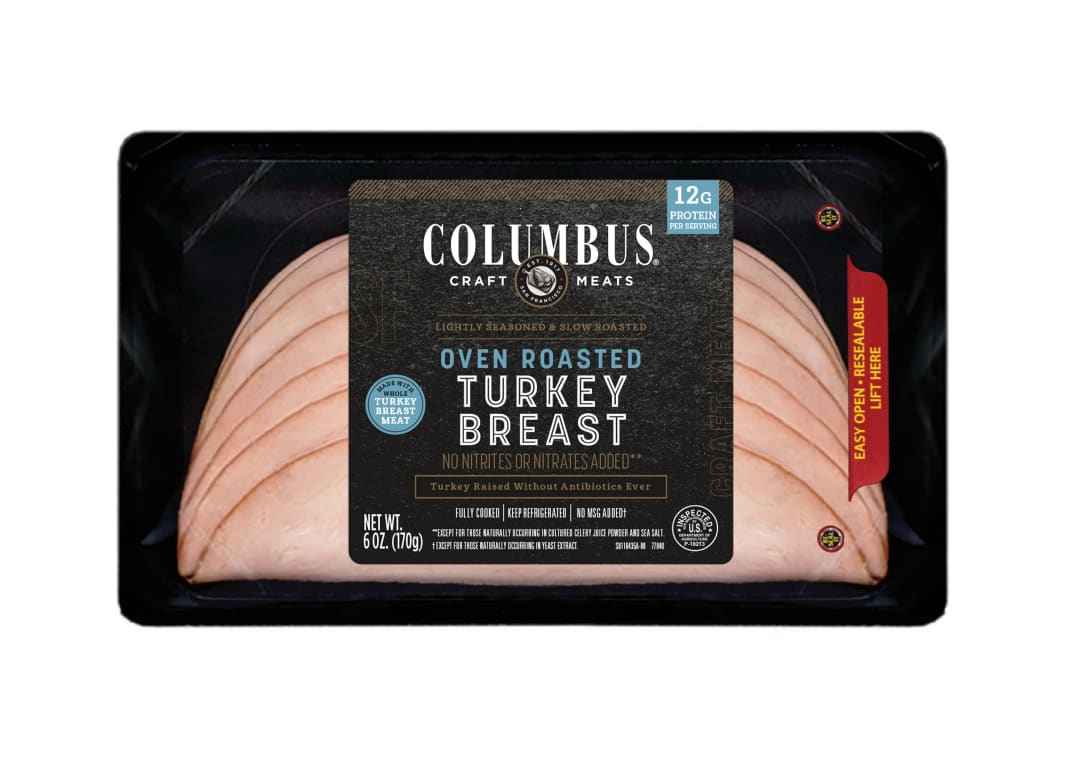 COLUMBUS Oven Roasted Turkey Breast Horizontal