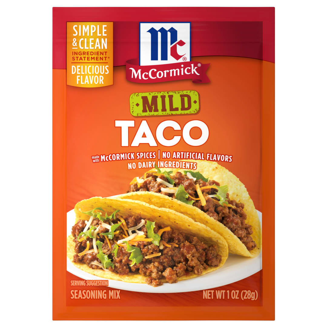 McCormick® Mild Taco Seasoning Mix, 1.0 oz