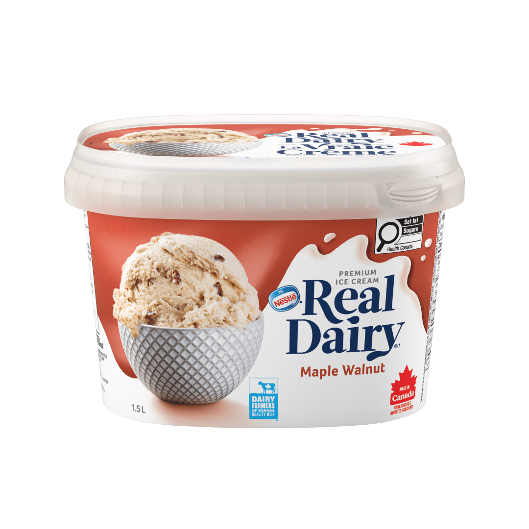 REAL DAIRY Maple Walnut 4x1.5L CA