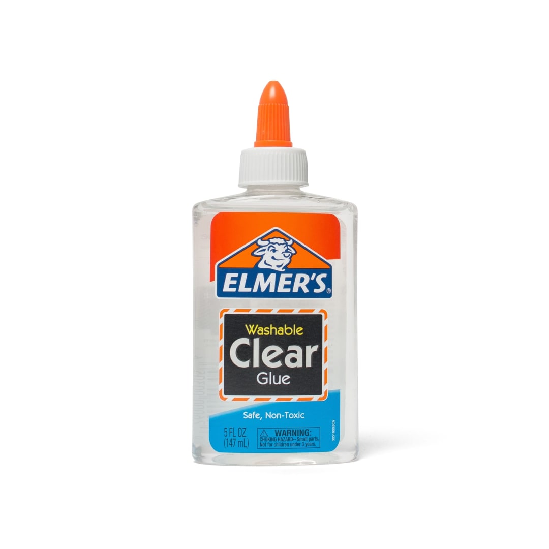 Elmer's Liquid School Glue, Clear, Washable, 5 Ounces, 24 Count - Great for Making Slime