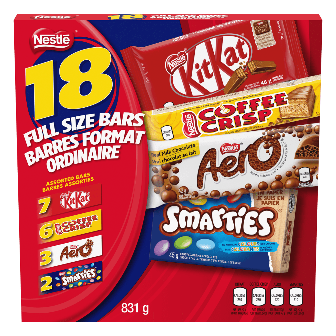 NESTLE 18pc 480pc Assorted Bars Club CA
