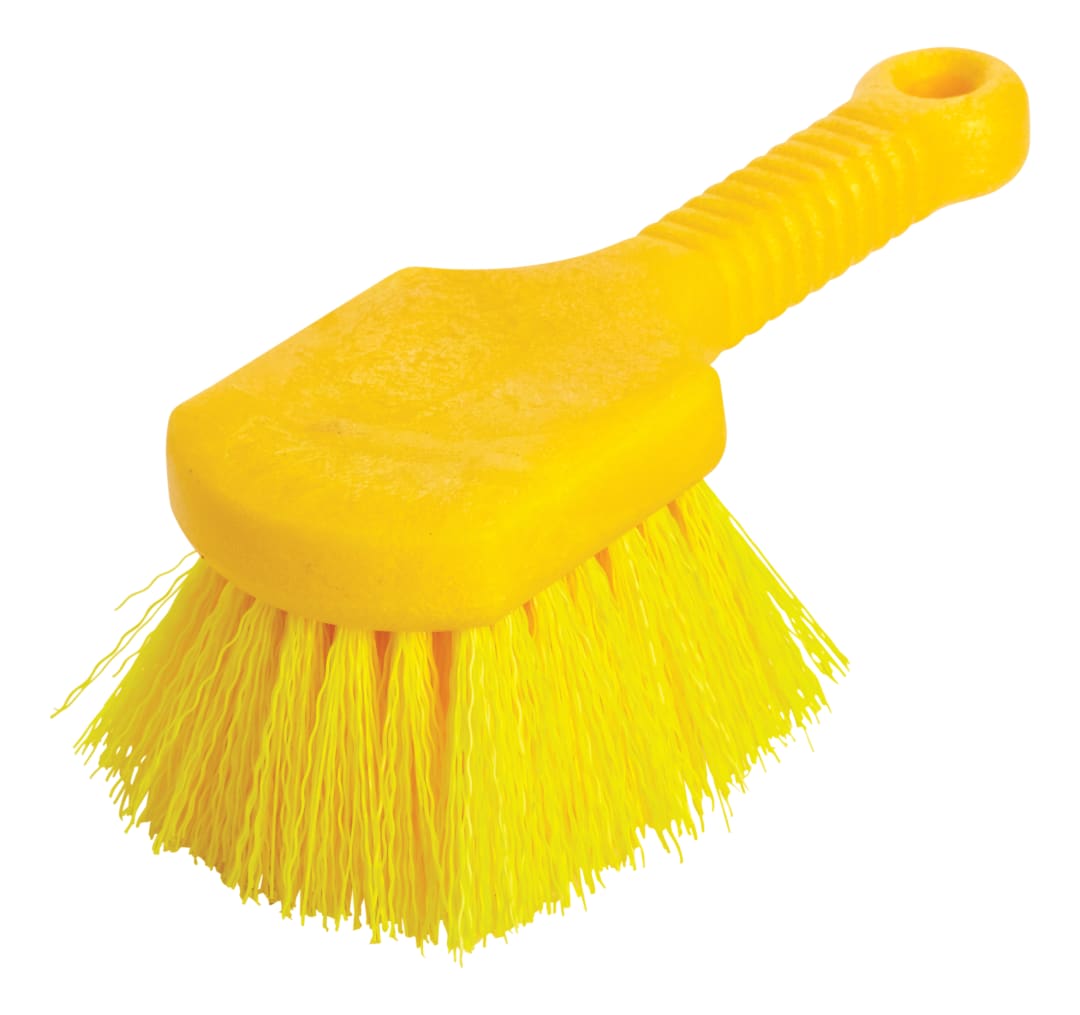 SYNTHETIC SHORT HANDLE POT BRUSH