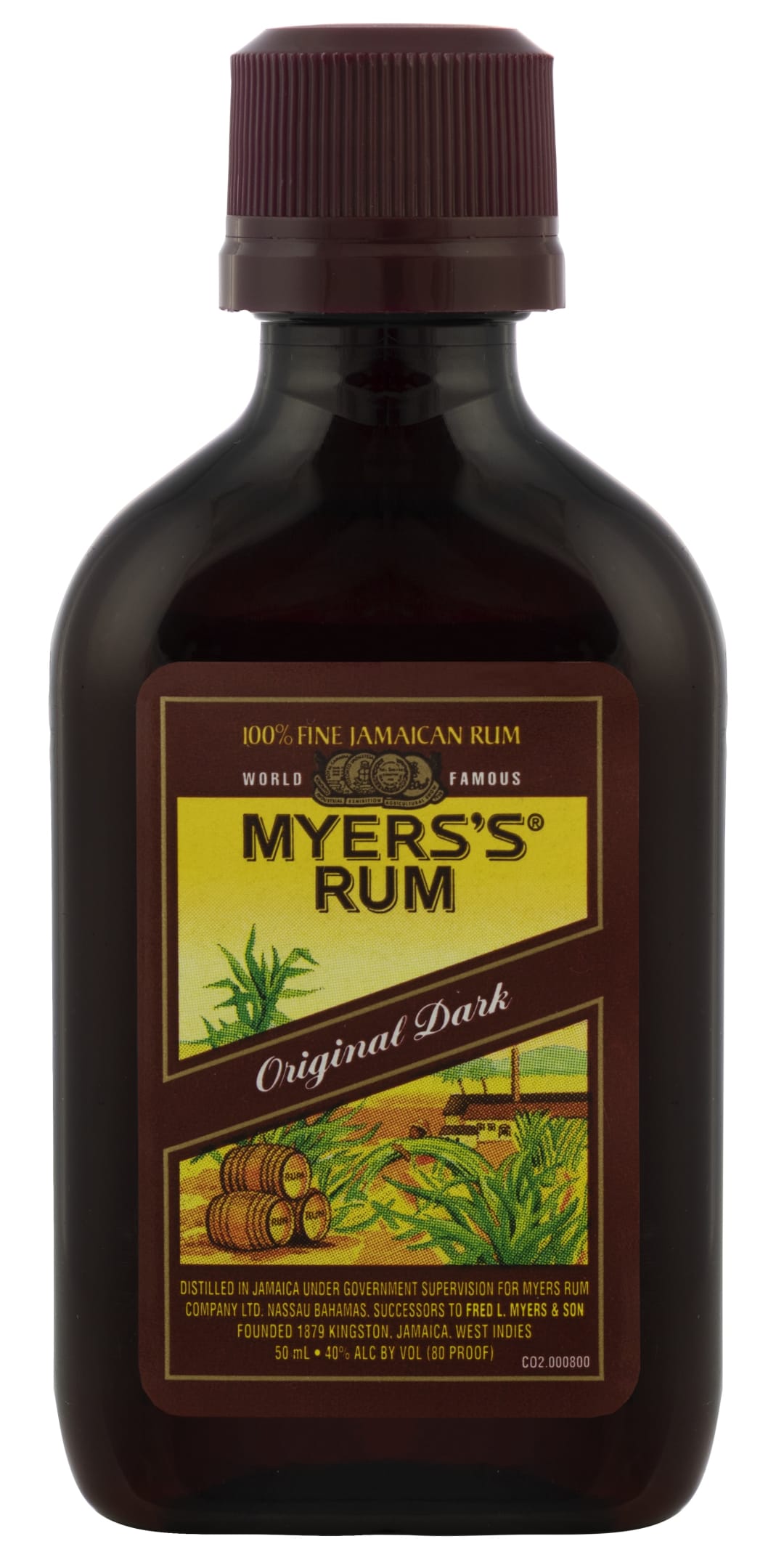 Myers's Dark Rum 50ml 80 Proof