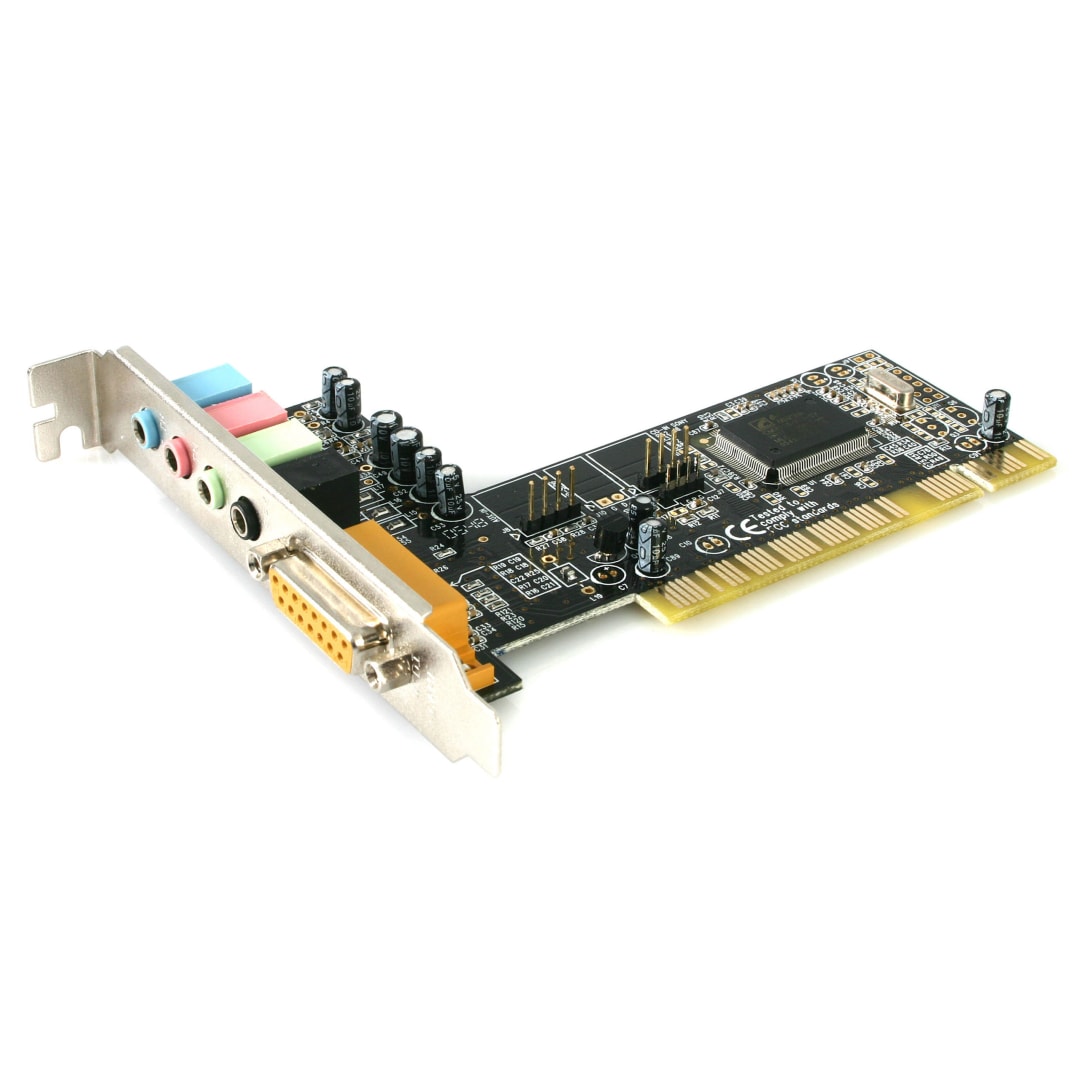 4 Channel PCI Sound Card