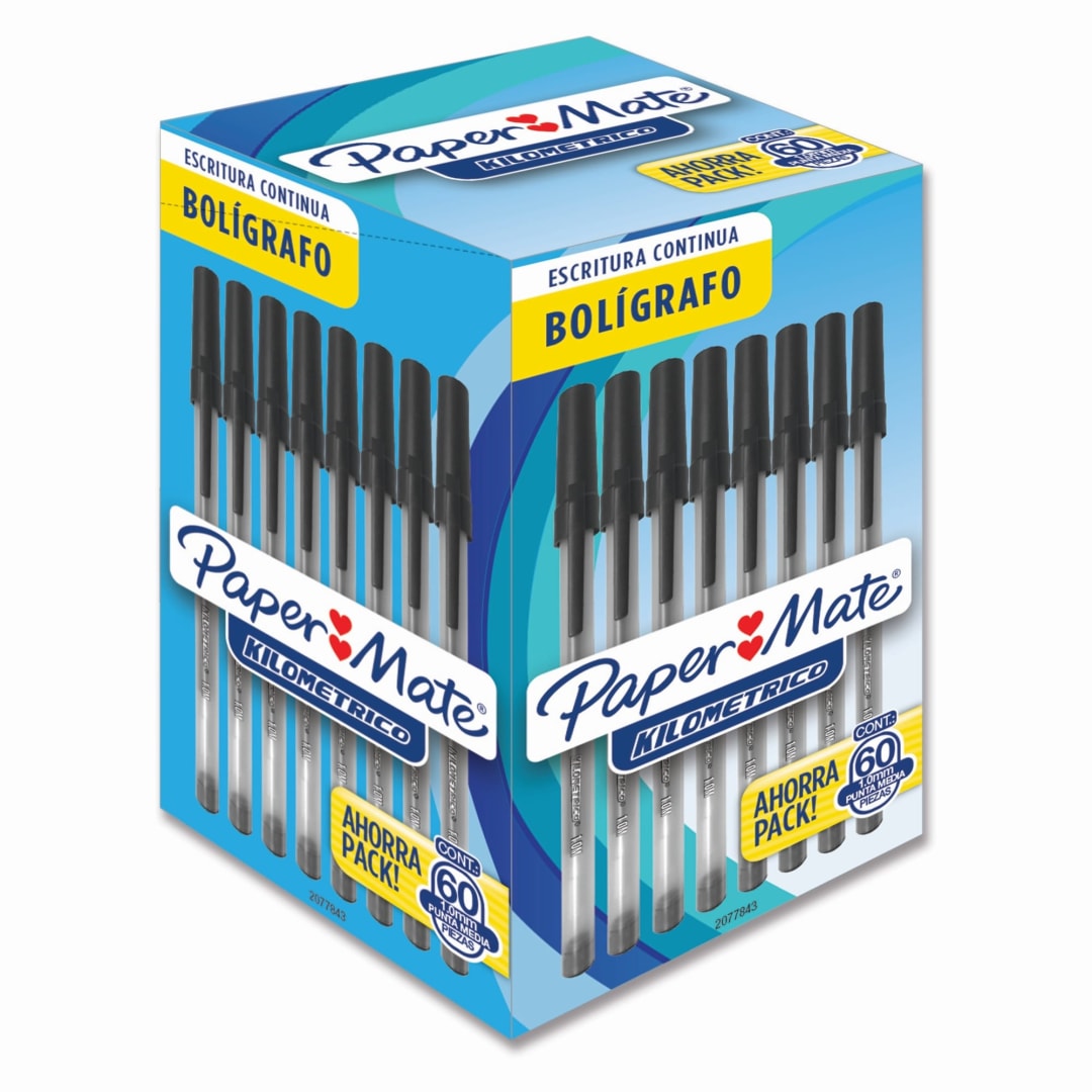 Paper Mate® Kilometrico Ballpoint Pens, Medium Point (1.0mm)