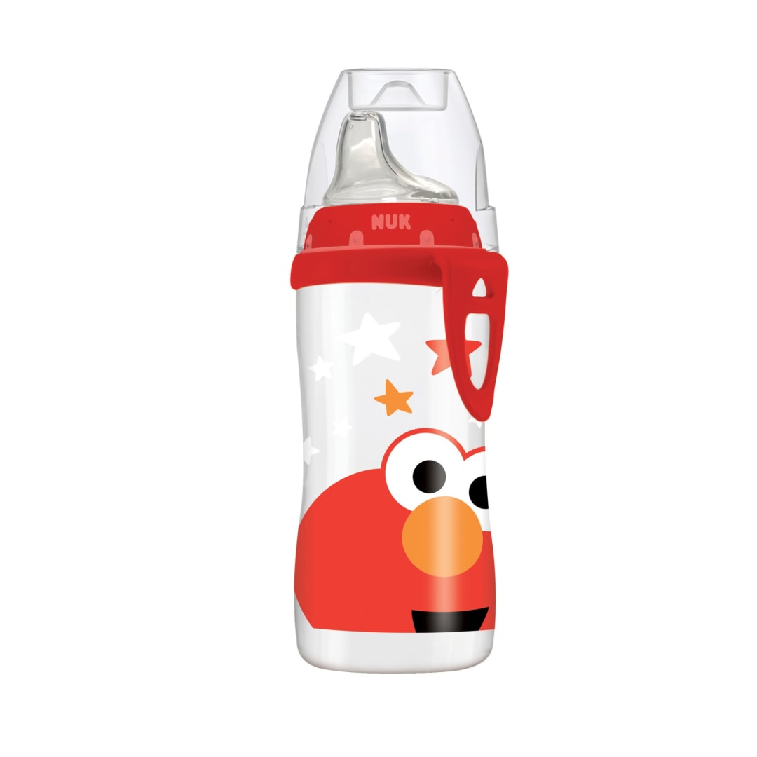 NUK® Sesame Street Active Sippy Cup, 10 oz (300 mL), Elmo, 1 Pack