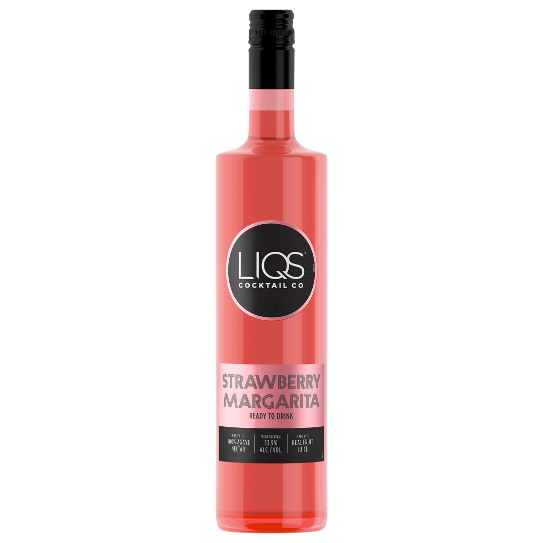 LIQS Strawberry Margarita Ready to Drink Cocktail 750ml