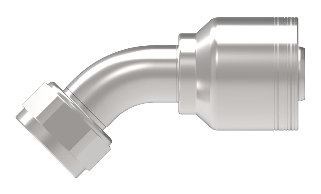 Aeroquip 1 1/4 Female JIC 45°x 1 1/4 Hose Fitting 6sprl