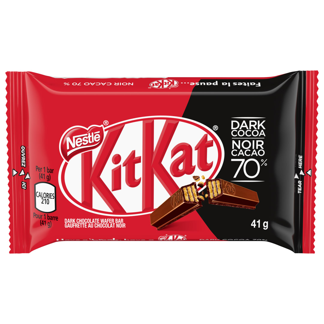 KIT KAT 4 Finger Dark 70% 24x41g N1 CA