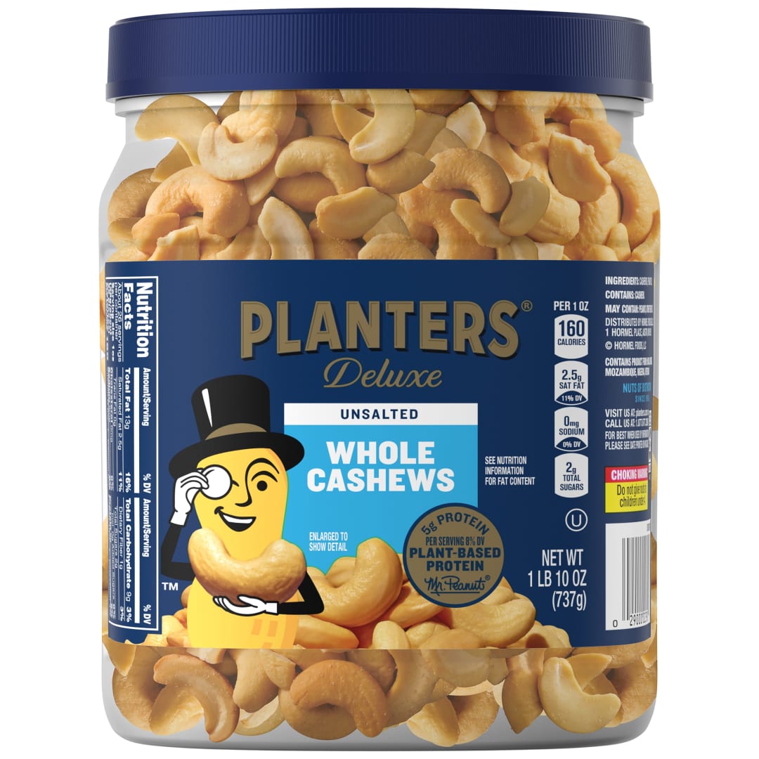 PLANTERS  Unsalted Cashews