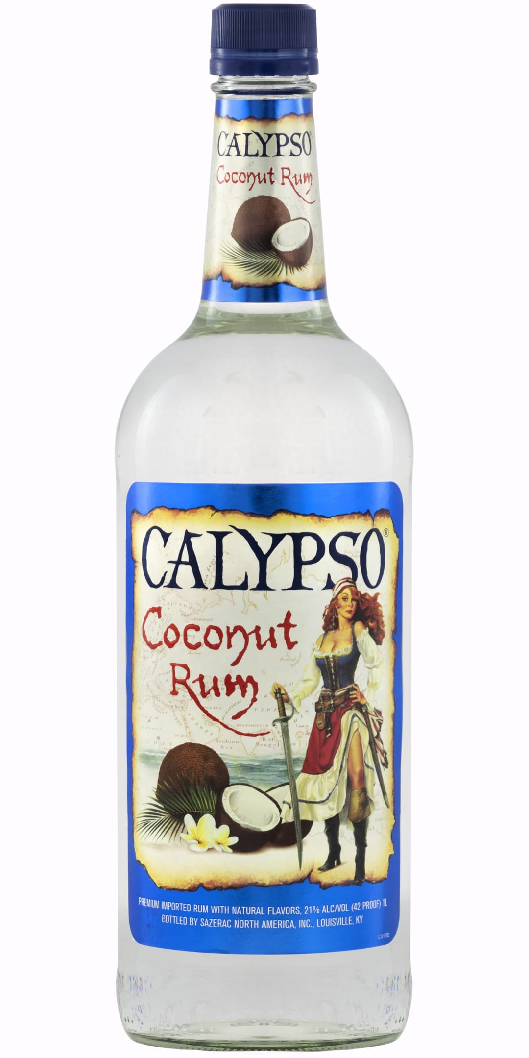 Calypso Coconut Rum 1l 42 Proof