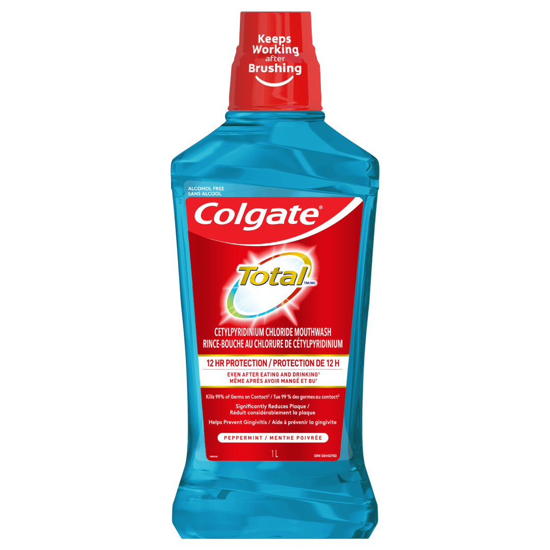 Colgate Total 12HR Pro-Shield Mouthwash Peppermint Blast, 1L