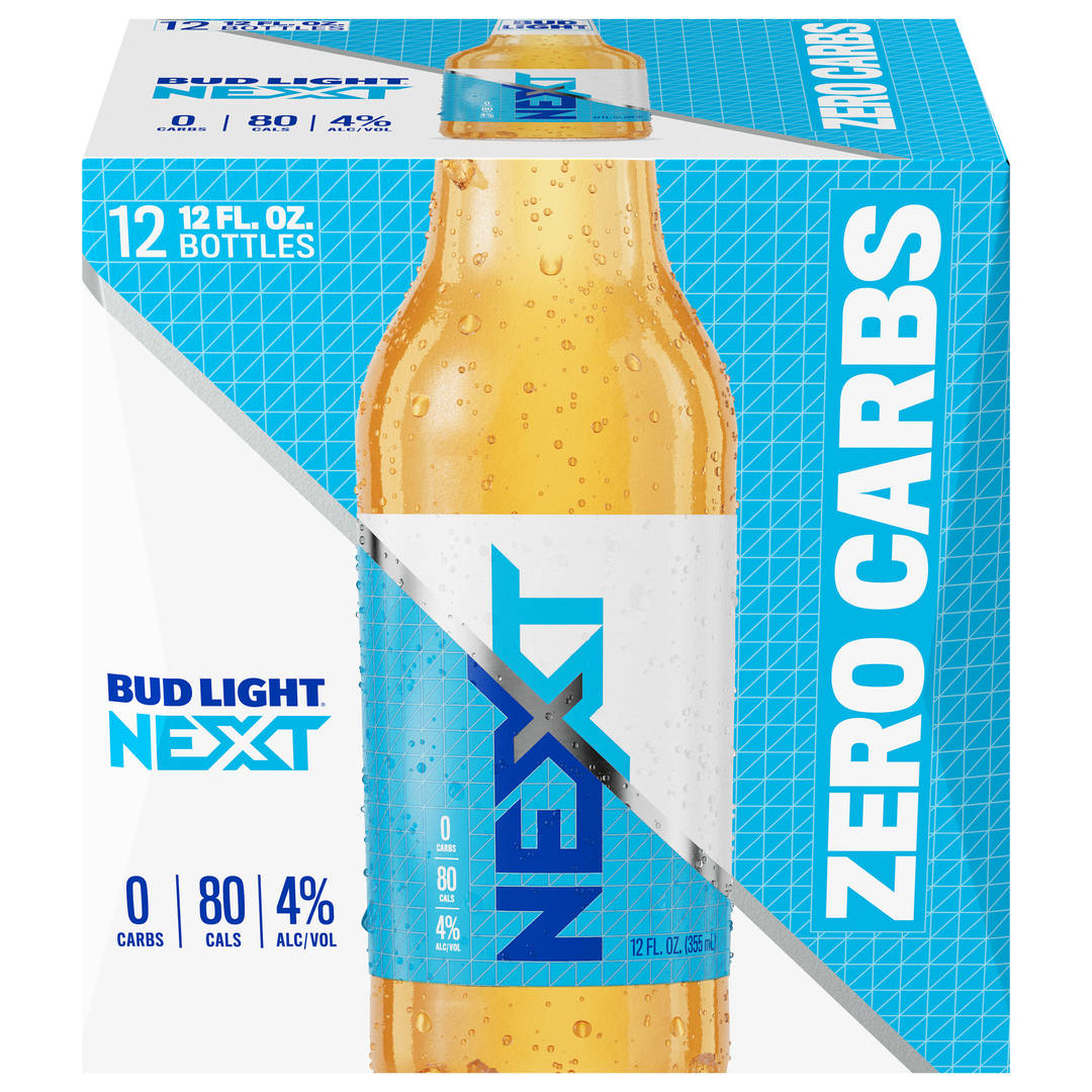 Bud Light Next Zero Carbs Beer 12 - 12 fl oz Bottles
