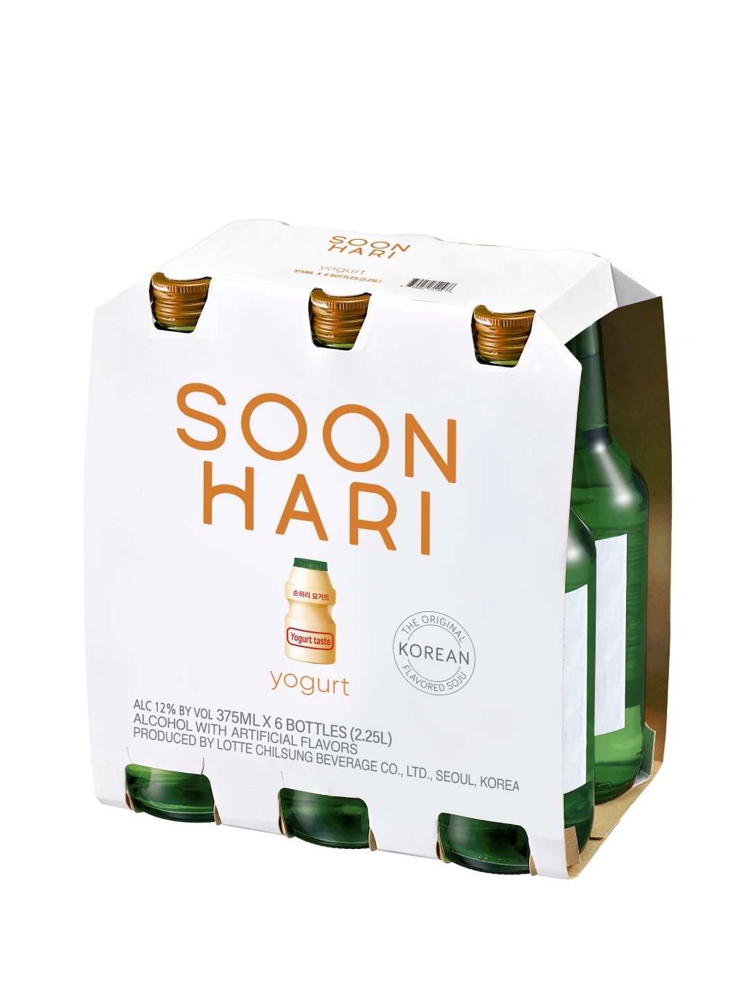 Soonhari Korean Soju Yogurt Non-appellated Non-appellated 6pk of single serve 375ml bottles