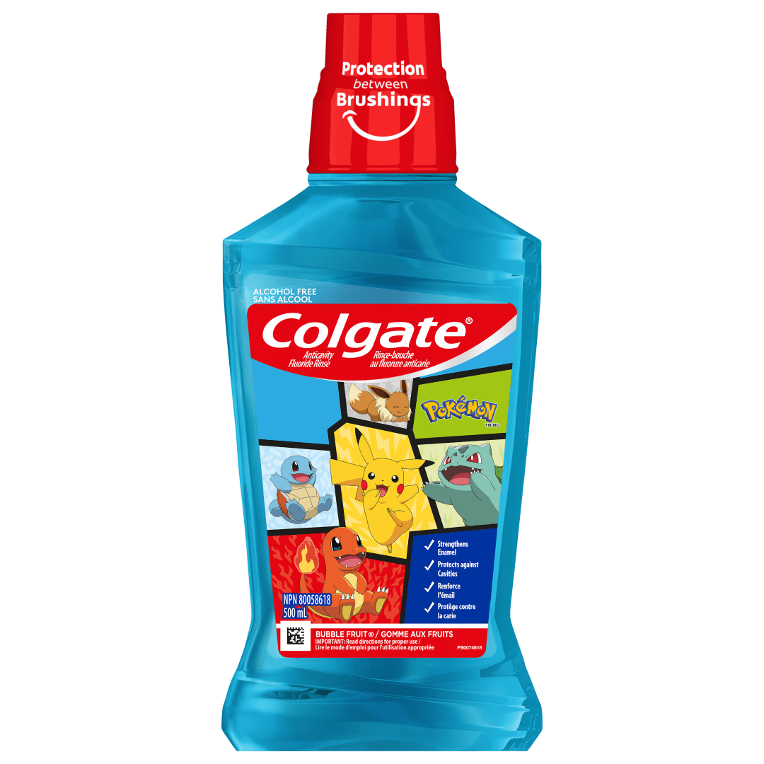 Colgate Kids Anticavity Pokémon Mouthwash, Pokémon - 500mL