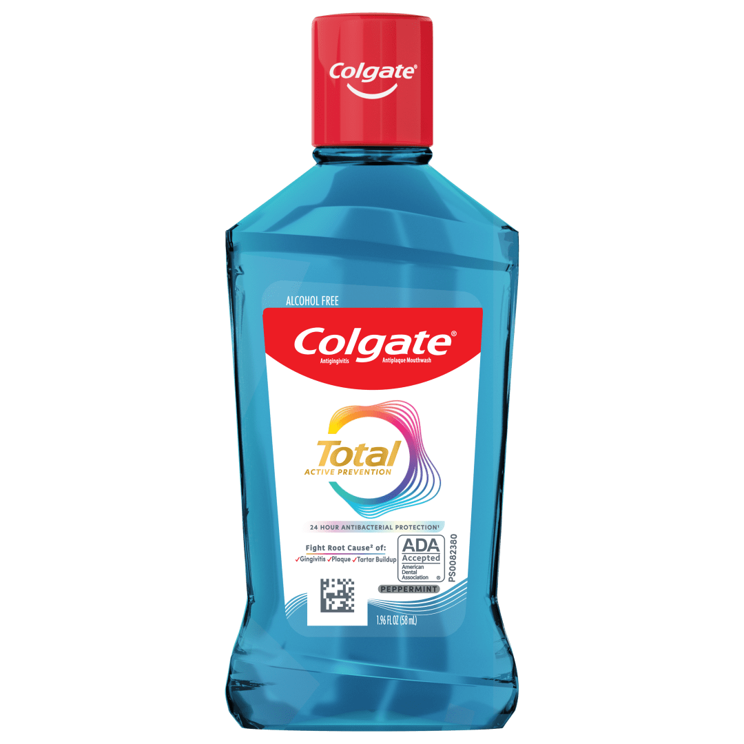 Colgate Total Peppermint Mouthwash 58mL
