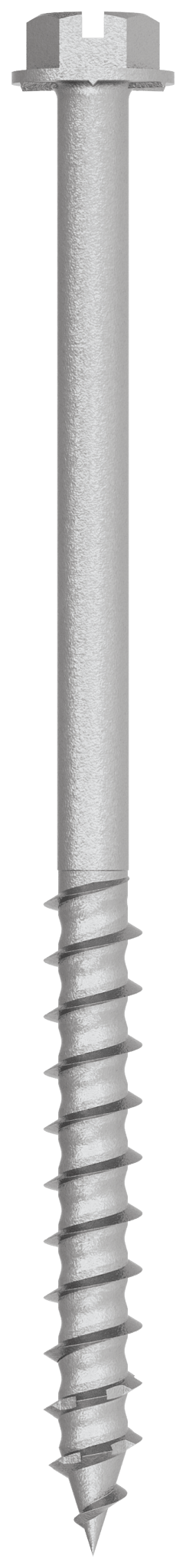 Simpson Strong-Tie TNTSS625334H Titen Turbo™ — 1/4 in. x 3-3/4 in. Type 316 Stainless-Steel Hex-Head Concrete and Masonry Screw (50-Qty) (Pack of 600)