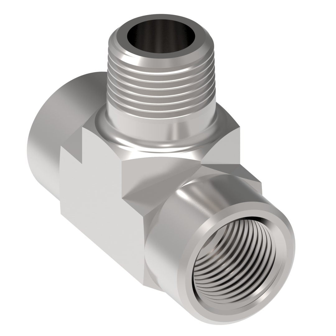 Aeroquip 1/8 NPT BRANCH X 1/8 FNPT TEE