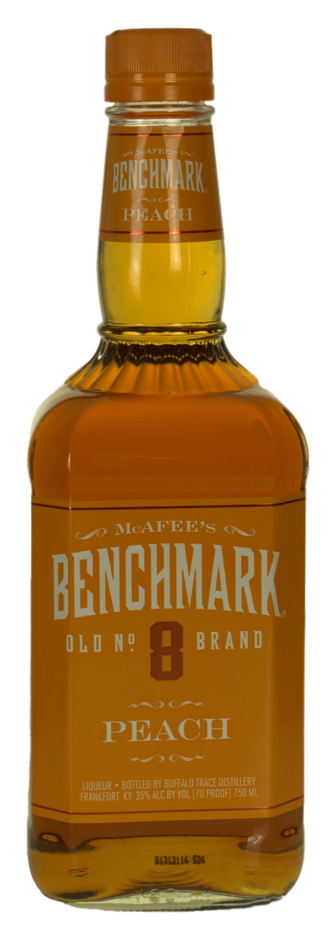 Benchmark Peach Liqueur 750ml 70 Proof