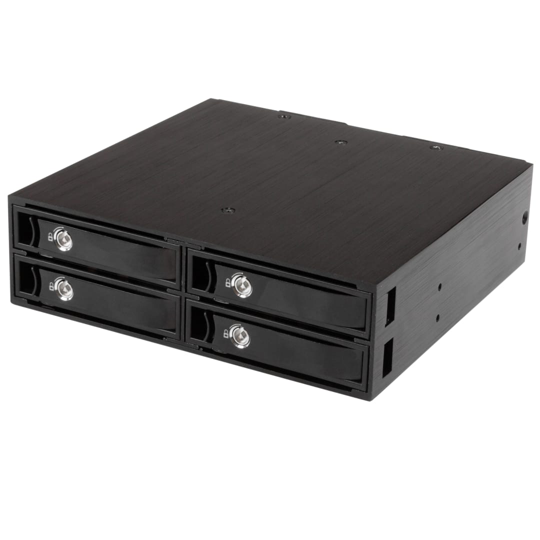 Install 4 SSDs HDDs into one 5 25in bay