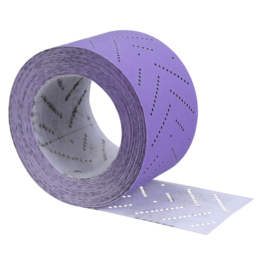 3M™ Cubitron™ II Hookit™ Brúsny hárok na čisté brúsenie na rolke 737U, 80 mm × 12 m, viacotvorový, 240+, 31488