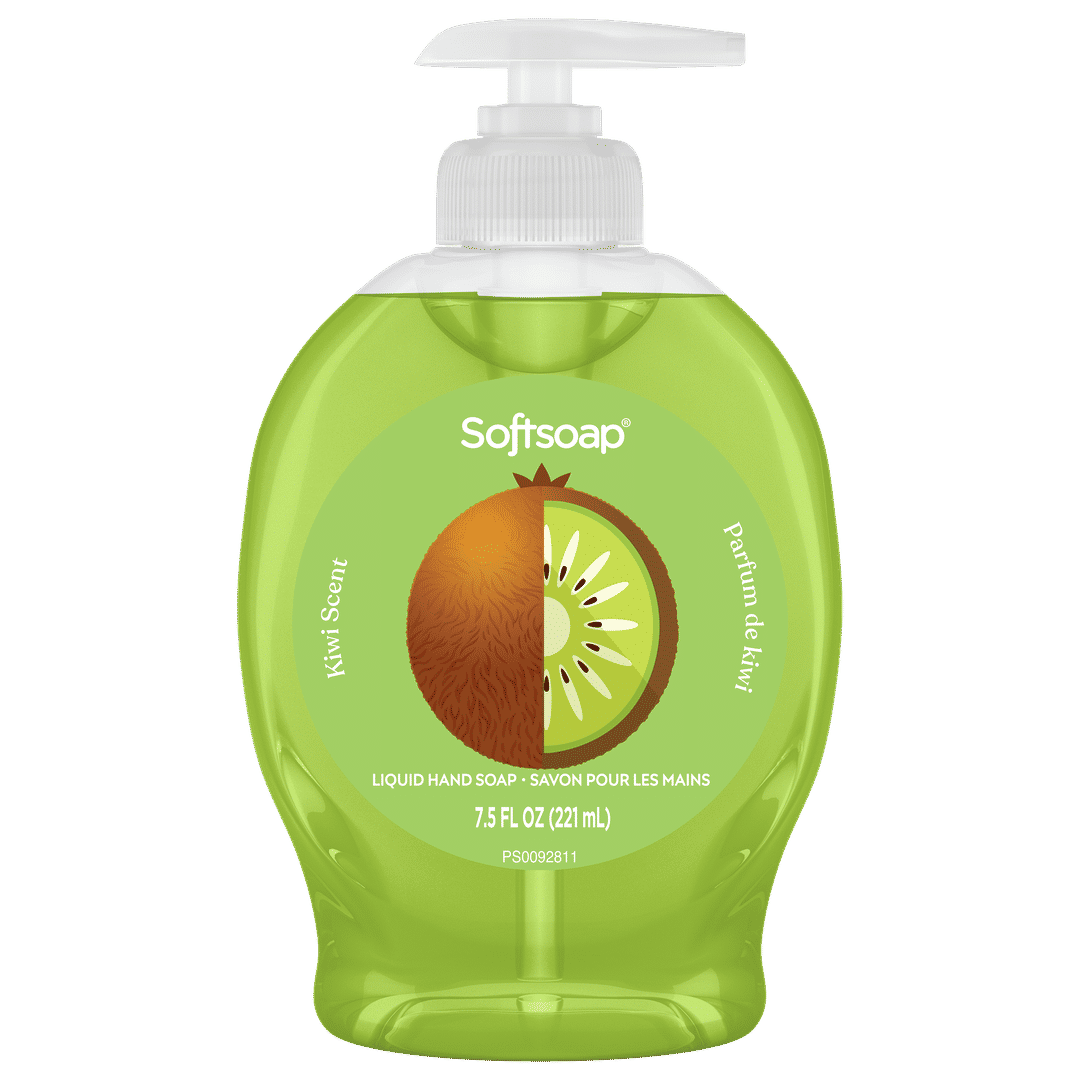 Softsoap Limited Edition Liquid Hand Soap, Kiwi Scent, 221 mL Pump Bottle