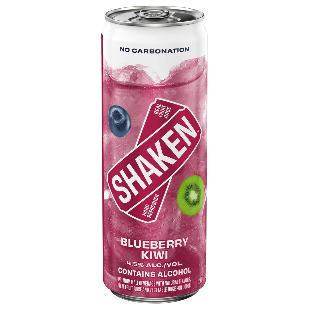 Shaken Real Blueberry Kiwi Fruit Juice 12 fl oz