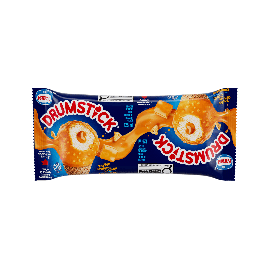DRUMSTICK Toffee Grhm Cr 24x125ml CA