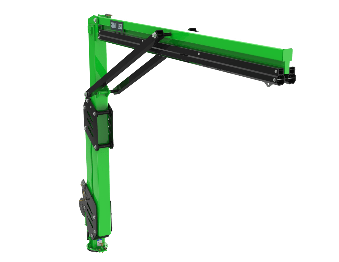 3M™ DBI-SALA® FlexiGuard™ M200 Modular Jib Adjustable Height Mast Anchor, 2 User, 3.8-4.6m Height, 3.7m Width, 8530895