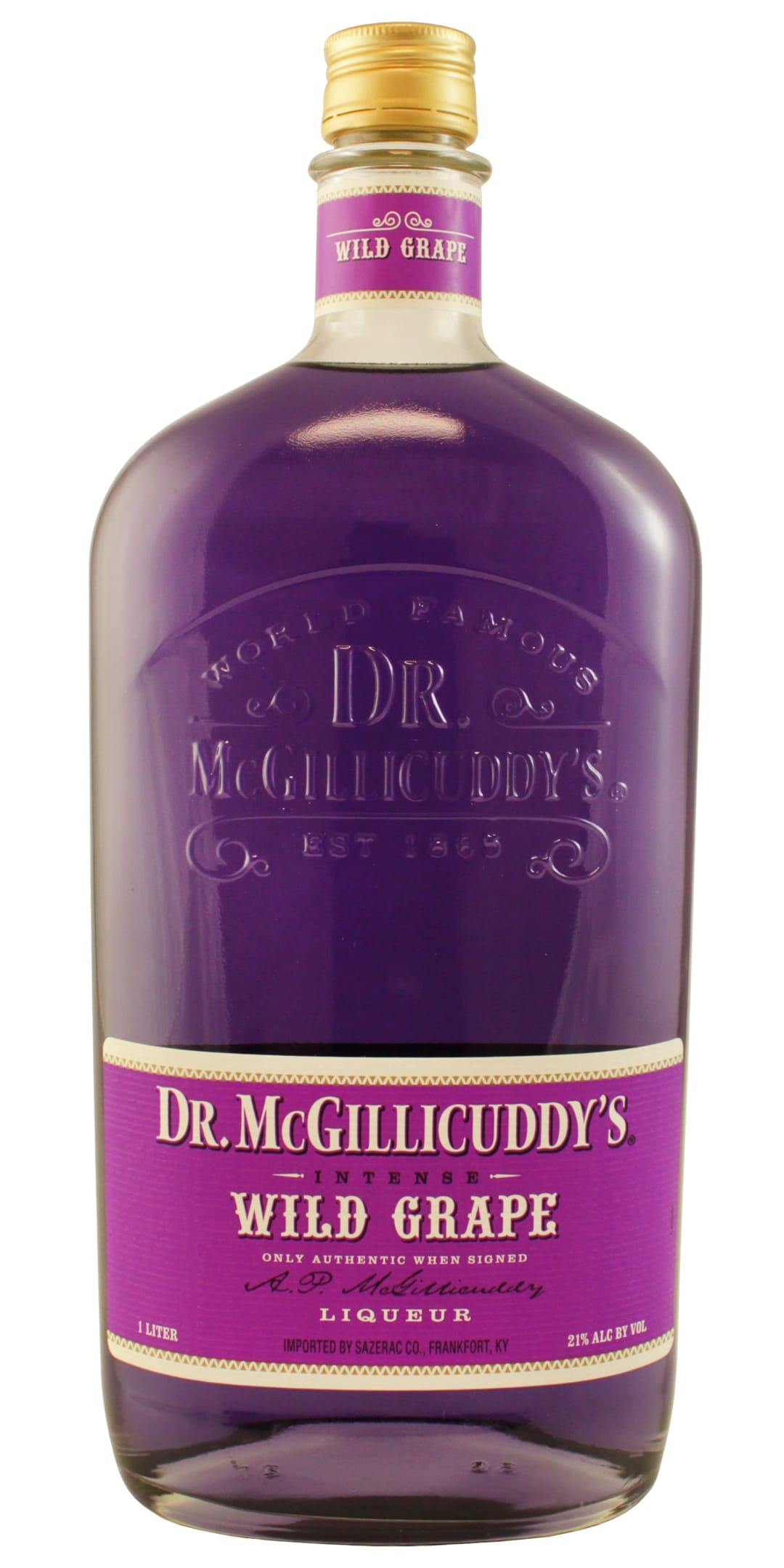 Dr. McGillicuddy's Wild Grape Liqueur 1l 42 Proof