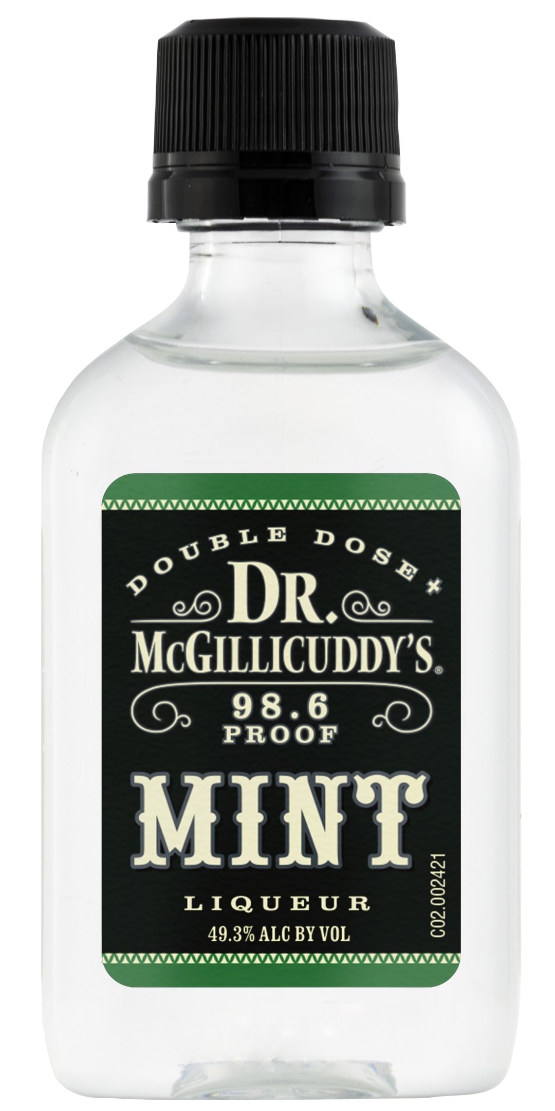 Dr. Mcgillicuddy's Mentholmint Liqueur 50ml 98.6 Proof
