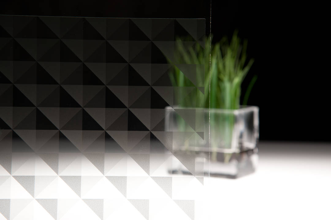 Acabamentos Decorativos para Vidro 3M™ FASARA™ Prisma/Punt, SH2CSPS, Prism Silver, 1.2 m x 50 m, 1 Rolo