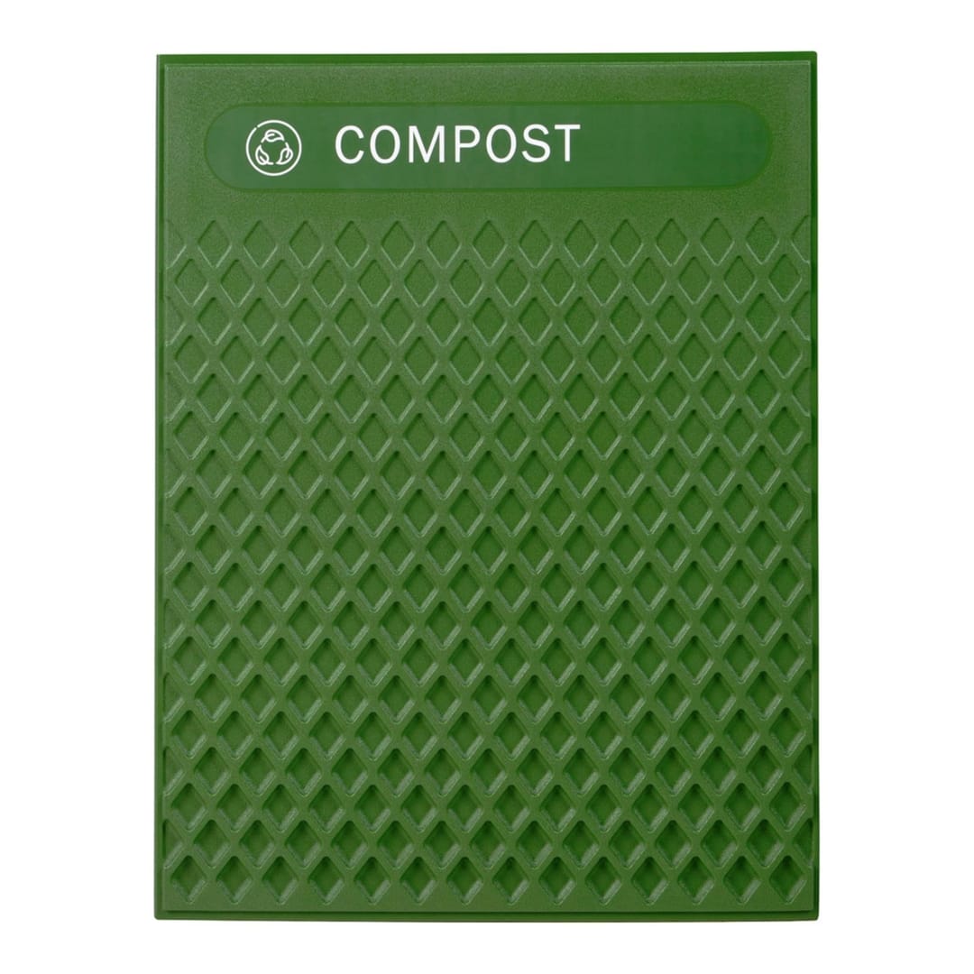 Rubbermaid Commercial Products Decorative Plastic Compost Panels, Green