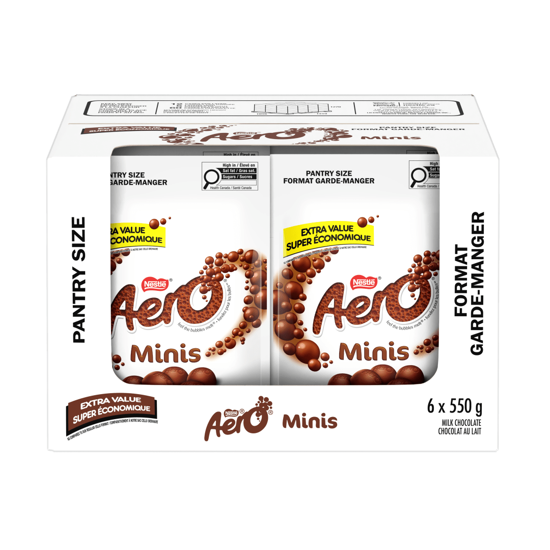 AERO Minis Milk XL Cello 6x550g CA