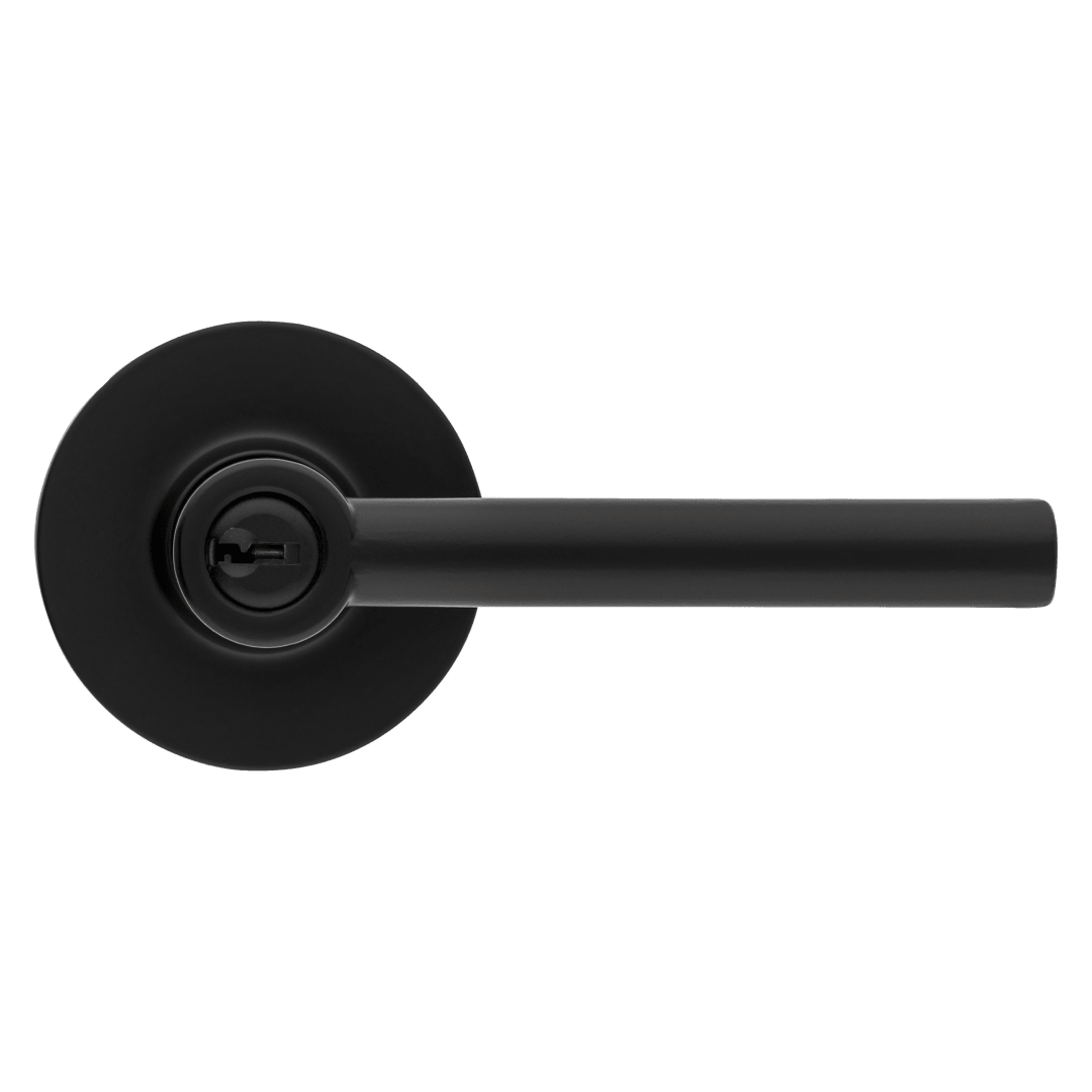 Reminy Entry Lever in Matte Black