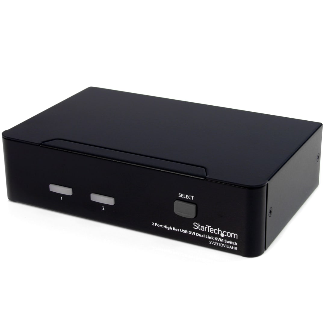 2 Port High Res USB DVI Dual Link KVM Switch