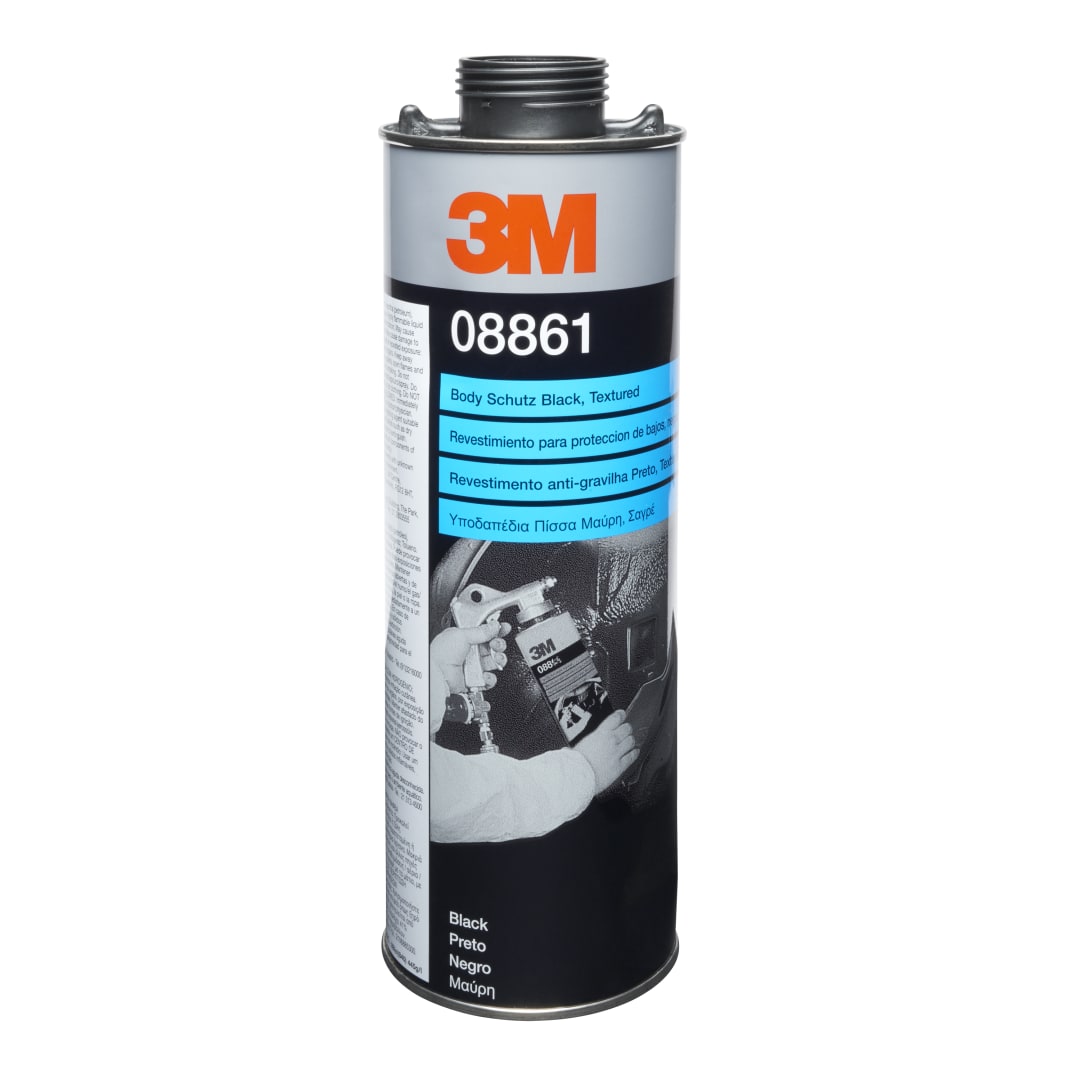 3M™ Karosserieschutzbeschichtung, nicht überlackierbar, Schwarz, 1 L, 08861