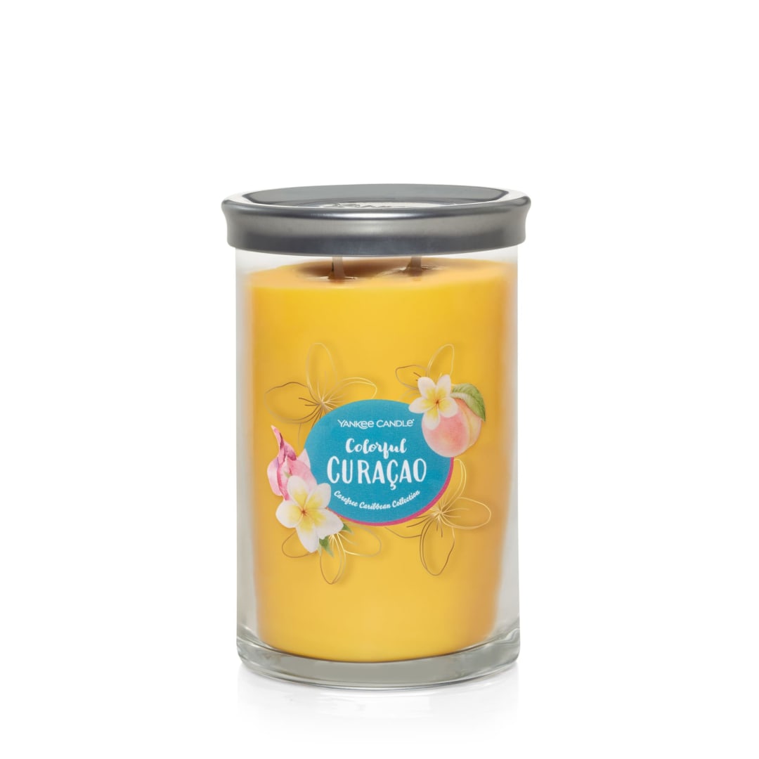 Yankee Candle® 20oz Signature Large Tumbler Candle Colorful Curacao